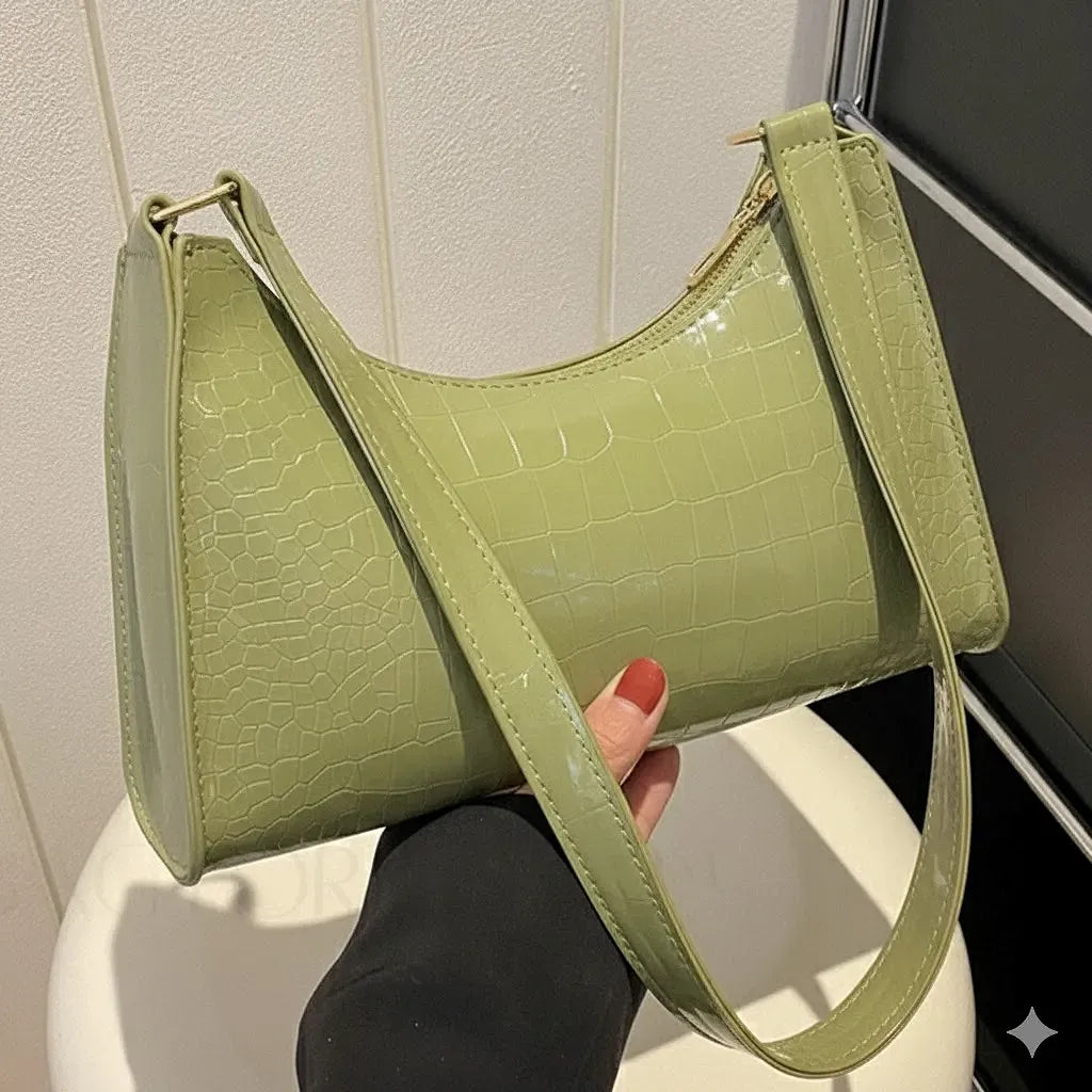 Crocodile Pattern Handbag