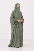 4 Piece Kaftan Abaya Set