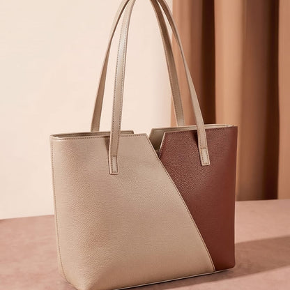Two-Tone Shoulder Bag for Women
