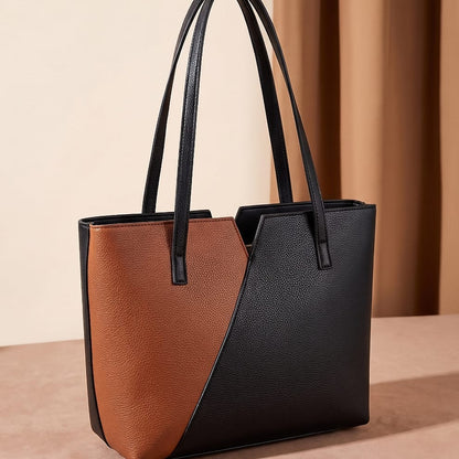 Two-Tone Shoulder Bag for Women