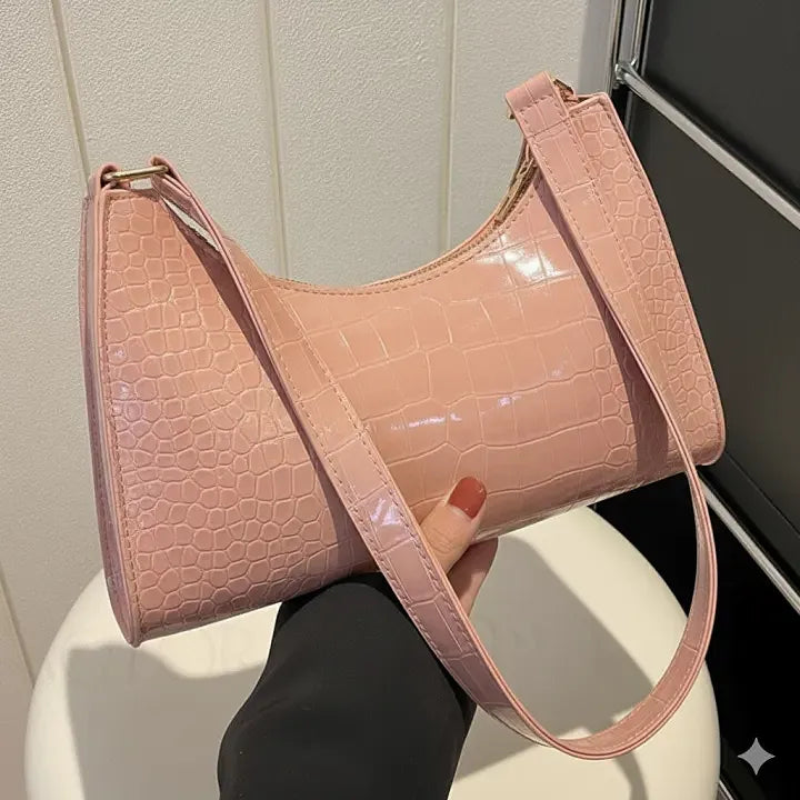 Crocodile Pattern Handbag