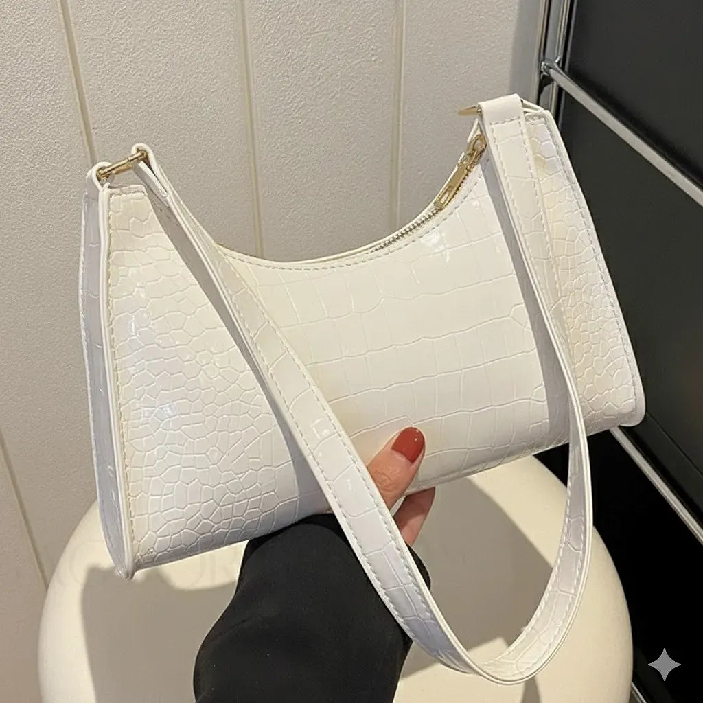Crocodile Pattern Handbag