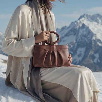 Ring Handle Handbag