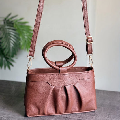 Ring Handle Handbag
