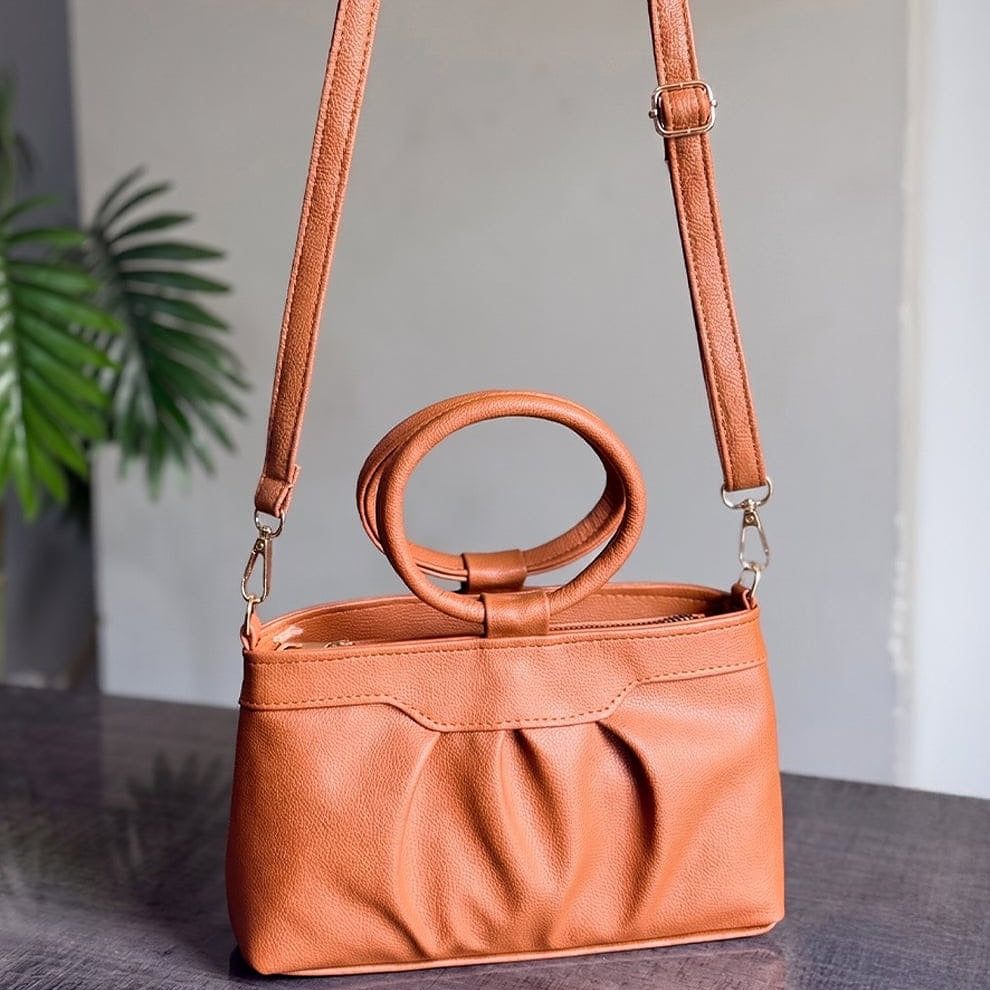 Ring Handle Handbag
