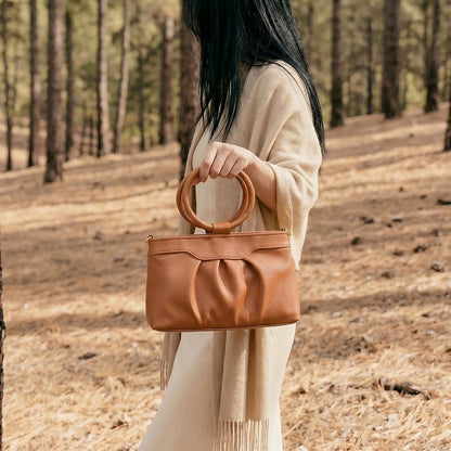 Ring Handle Handbag