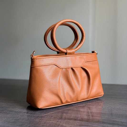 Ring Handle Handbag